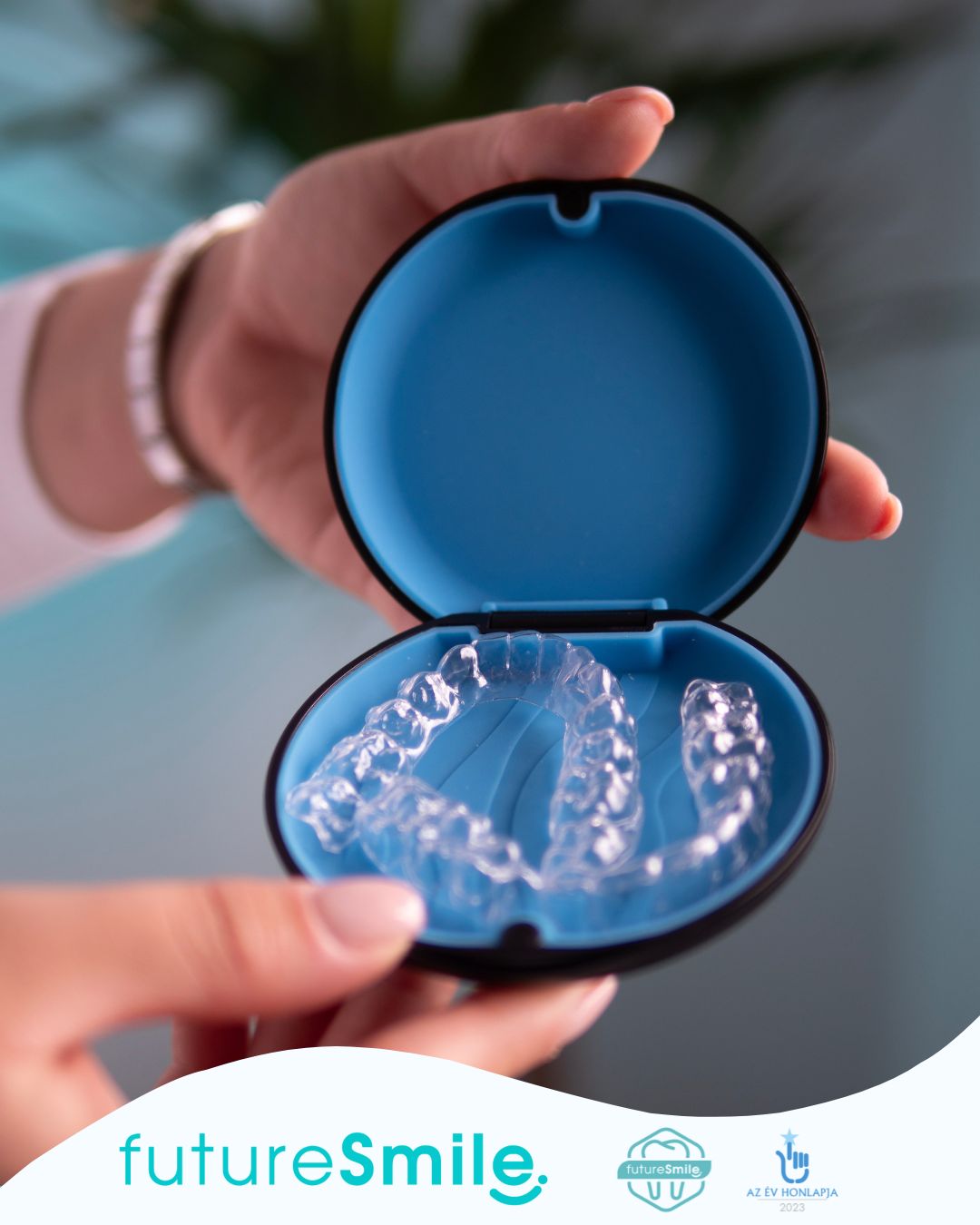 Miért válassz láthatatlan fogszabályzót?